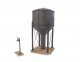 Steel Water Tank -- Kit - 3-1/4 x 3 x 7′ 11.3 x 7.5 x 17.5 cm, HO, Walthers Cornerstone 3043