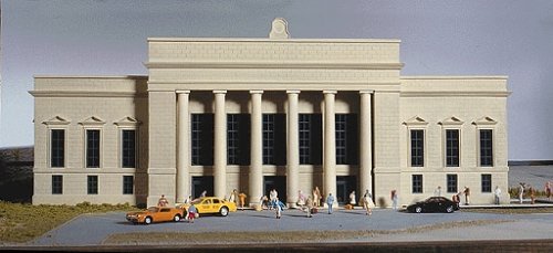 Union Station -- Kit - 19-3/4 x 8-1/4 x 7′ 49.3 x 20.6 x 17.5cm, HO, Walthers Cornerstone 3094