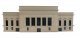 Union Station -- Kit - 19-3/4 x 8-1/4 x 7′ 49.3 x 20.6 x 17.5cm, HO, Walthers Cornerstone 3094