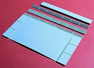 Rubber Mat Style Grade Crossing -- Kit, HO, Walthers Cornerstone 3137
