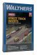 Street Track Insert Set - Kit - Cornerstone Street System -- 58′ 147cm of Straight Track In, HO, Walthers Cornerstone 3140