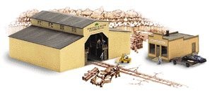 Walton & Sons Lumber -- Kit, N, Walthers Cornerstone 3235
