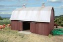 Meadowhead Barn -- Kit - 7 x 4-1/2 x 4-5/16′ 18 x 11.5 x 11cm, HO, Walthers Cornerstone 3330