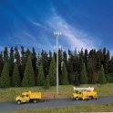 Modern Communication Tower -- Kit - 9-3/4 Tall x 1′ Wide 24.7 x 2.5cm, HO, Walthers Cornerstone 3345