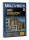 Village Pizza -- Kit - 3-1/8 x 5-1/2 x 4-3/4′ 7.9 x 13.9 x 12cm, HO, Walthers Cornerstone 3469