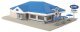 Culver`s(R) -- Kit - 13-1/4 x 8-1/4 x 3-1/4` 33.1 x 20.6 x 8.1cm, HO, Walthers Cornerstone 3486