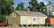 Storage Shed on Pilings -- Kit - 4-1/2 x 7 x 3-1/2′ 11.4 x 8.9cm, HO, Walthers Cornerstone 3529