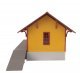 Golden Valley Freight House -- Kit - 8-3/8 x 3-3/8 x 3-1/4′ 20.9 x 8.4 x 8.1cm, HO, Walthers Cornerstone 3533