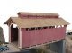 Willow Glen Covered Bridge -- Kit - 8-1/2 x 3-1/2 x 3-1/2′ 21.2 x 8.7 x 8.7cm (At Roof), HO, Walthers Cornerstone 3652