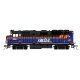 EMD F40PH Commuter Version - Sound and DCC -- Chicago Metra 149 (2024 Scheme, blue, black, orange, maroon), HO, Kato USA Inc 376