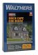 Brick Cape Cod House -- Kit - 4-1/4 x 3-5/8 x 3′ 10.7 x 9.2 x 7.6cm, HO, Walthers Cornerstone 3774