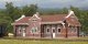 Santa Fe-Style Brick Depot -- Kit - 6-3/4 x 3-7/8 x 2-1/4′ 17.1 x 9.8 x 5.7cm, N, Walthers Cornerstone 3803
