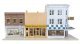 Merchant`s Row VII -- Kit - 10-1/2 x 6-7/8 x 5-3/8` 26.6 x 15.5 x 13.6cm, HO, Walthers Cornerstone 4044