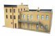 Merchant`s Row VII -- Kit - 10-1/2 x 6-7/8 x 5-3/8` 26.6 x 15.5 x 13.6cm, HO, Walthers Cornerstone 4044