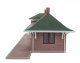 Pella Depot -- Kit - 12 x 5 x 3-1/2′ 30 x 12.7 x 8.8cm, HO, Walthers Cornerstone 4054