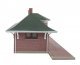 Pella Depot -- Kit - 12 x 5 x 3-1/2′ 30 x 12.7 x 8.8cm, HO, Walthers Cornerstone 4054