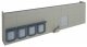 Modern Concrete Warehouse Background Building -- Kit - Each: 16-5/8 x 1-3/4 x 4-1/2′ 42.2 x, HO, Walthers Cornerstone 4071