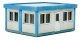 Modern Yard Office -- Kit - 3 x 2-3/8 x 15/16′ 7.6 x 6 x 3.4cm, HO, Walthers Cornerstone 4078