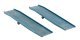 Loading Ramps - pkg(2) -- Kit - 4-13/16 x 1-1/16 x 7/16′ 12.2 x 2.6 x 1.1cm pkg(2), HO, Walthers Cornerstone 4130
