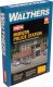 Modern Police Station -- Kit - 8 x 7-5/8 x 3′ 20.3 x 19.3 x 7.6cm, HO, Walthers Cornerstone 4201