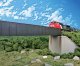 90` Single-Track Railroad Through Girder Bridge -- Kit - 12-1/2 x 2-3/8 x 1-1/2` 31.7 x 6 x, HO, Walthers Cornerstone 4503