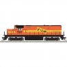 Alco C420 Low Nose - Standard DC - Master(R) Silver -- Ferrocarrilles Unidos Sureste FUS 510 (orange, yellow, black), N, Atlas M