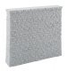 Double-Track Railroad Bridge Stone Pier - Resin Casting -- Approximate dimensions: 5-3/4 x 1, HO, Walthers Cornerstone 4582