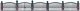 Wrought Iron Fence - Kit -- 25-1/2′ 65cm, HO, Walthers Cornerstone 550