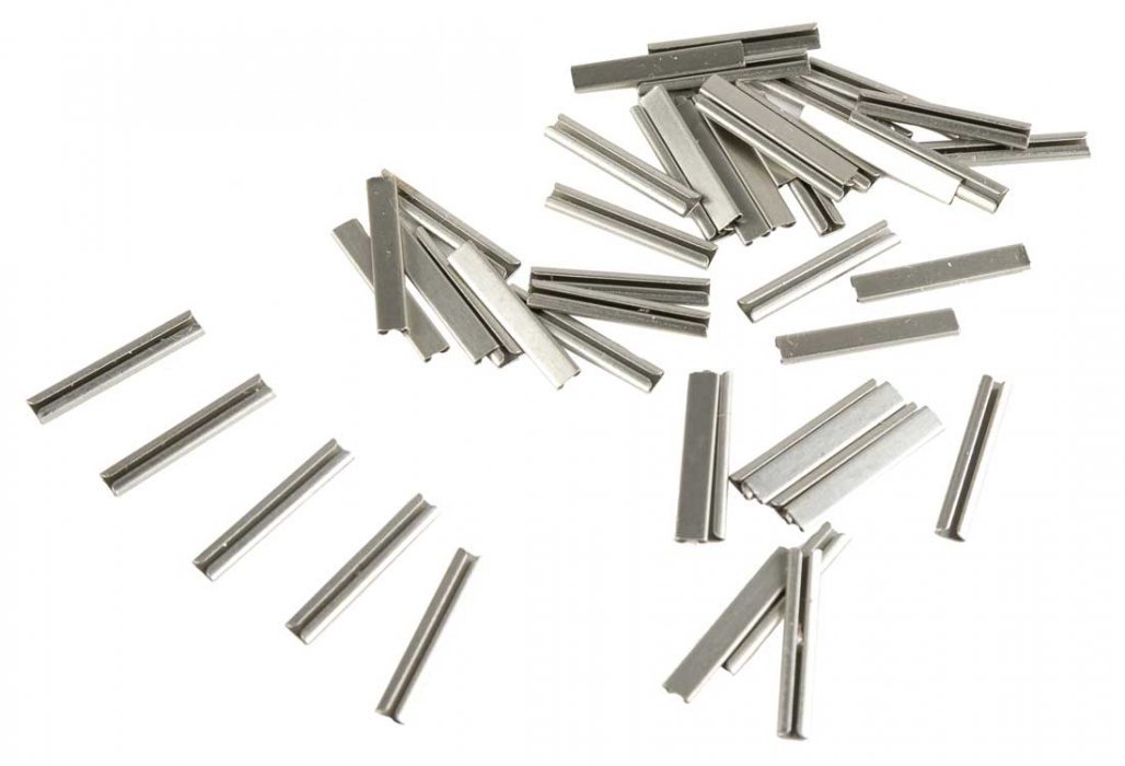 Code 70 Nickel-Silver Rail Joiners pkg(48), HO, WalthersTrack 70102