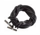 Code 70 Nickel Silver Terminal Joiners pkg(2) -- Includes Black 22-Gauge Wire, HO, WalthersTrack 70103