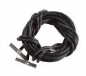 Code 70 Nickel Silver Terminal Joiners pkg(2) -- Includes Black 22-Gauge Wire, HO, WalthersTrack 70103