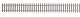 Code 83 Nickel Silver Flex Track with Wood Ties -- Branch line ties - each section: 36′ 91.4cm pkg, HO, WalthersTrack 83007