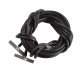 Code 83 or 100 Nickel Silver Terminal Joiners pkg(2) -- Includes Black 22-Gauge Wire, HO, WalthersTrack 83103