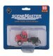 International(R) 4300 Single-Axle Semi Tractor Only - Assembled -- Red, HO, Walthers SceneMaster 11131