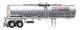 Chemical Tank Trailer - Assembled -- Pehoski Transport, HO, Walthers SceneMaster 12351