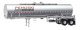 Chemical Tank Trailer - Assembled -- Pehoski Transport, HO, Walthers SceneMaster 12351