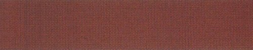 Flexible Self-Adhesive Paved Roadway -- Cobblestone (red) - 39-3/8 x 2-5/8′ 1m x 66mm, HO, Walthers SceneMaster 1257