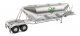 Dry Bulk Semi Trailer - Assembled - Transload Facility -- Theobroma, HO, Walthers SceneMaster 2625