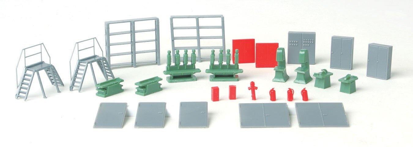 Industrial Details pkg(28), HO, Walthers SceneMaster 4149