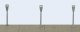 Parking Meters pkg(20), HO, Walthers SceneMaster 4189