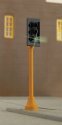 Single-Sided Traffic Light, HO, Walthers SceneMaster 4360