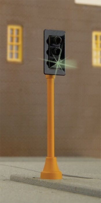 Single-Sided Traffic Light, HO, Walthers SceneMaster 4360