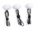 LED Dome Building Light 3-Pack -- Cool White, All Scales, Walthers SceneMaster 4872