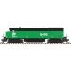 GE B30-7 Low Nose - Standard DC - Master(R) Silver -- Burlington Northern 5491 (Casc, HO, Atlas Model Railroad Co. 10004704