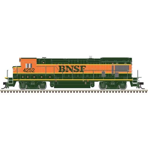 GE B23-7 Low Nose - Sound and DCC - Master(R) Gold -- BNSF Railway 4252 (H1 orange, , HO, Atlas Model Railroad Co. 10004711