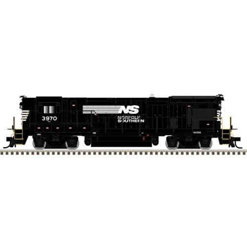 GE B23-7 High Nose - Sound and DCC - Master(R) Gold -- Norfolk Southern 3970 (black,, HO, Atlas Model Railroad Co. 10004715