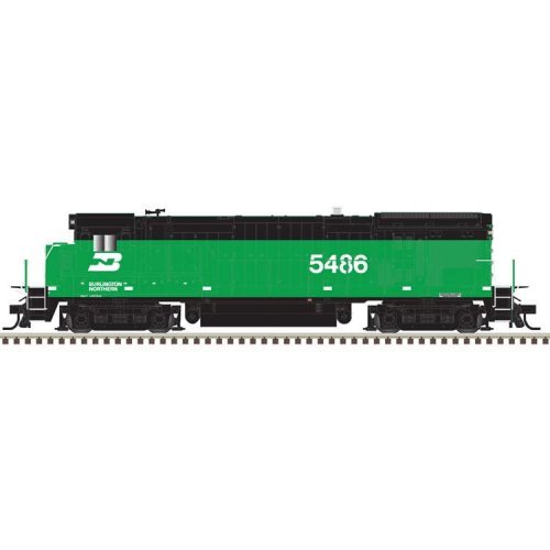 GE B30-7 Low Nose - Sound and DCC - Master(R) Gold -- Burlington Northern 5491 (Casc, HO, Atlas Model Railroad Co. 10004720