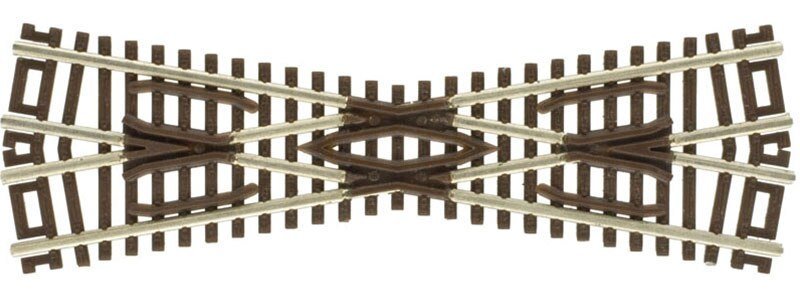 Code 55 19-Degree Crossing, Z, Atlas Model Railroad Co. 2813