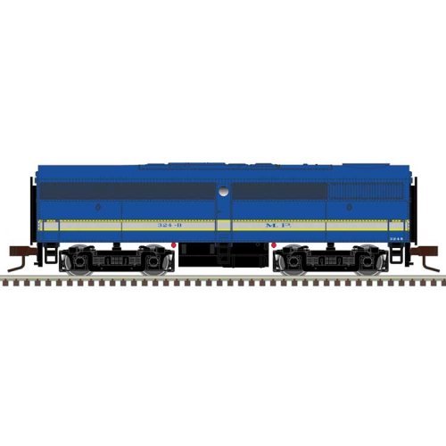 Alco FB1 - Standard DC - Master(R) Silver -- Missouri Pacific 321B (blue, gray, yello, N, Atlas Model Railroad Co. 40005078