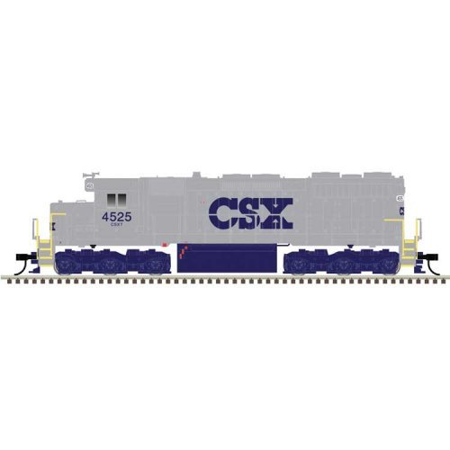 EMD SD35 Low Nose - LokSound and DCC - Master(R) Gold -- CSX 4519 (gray, blue), N, Atlas Model Railroad Co. 40005772